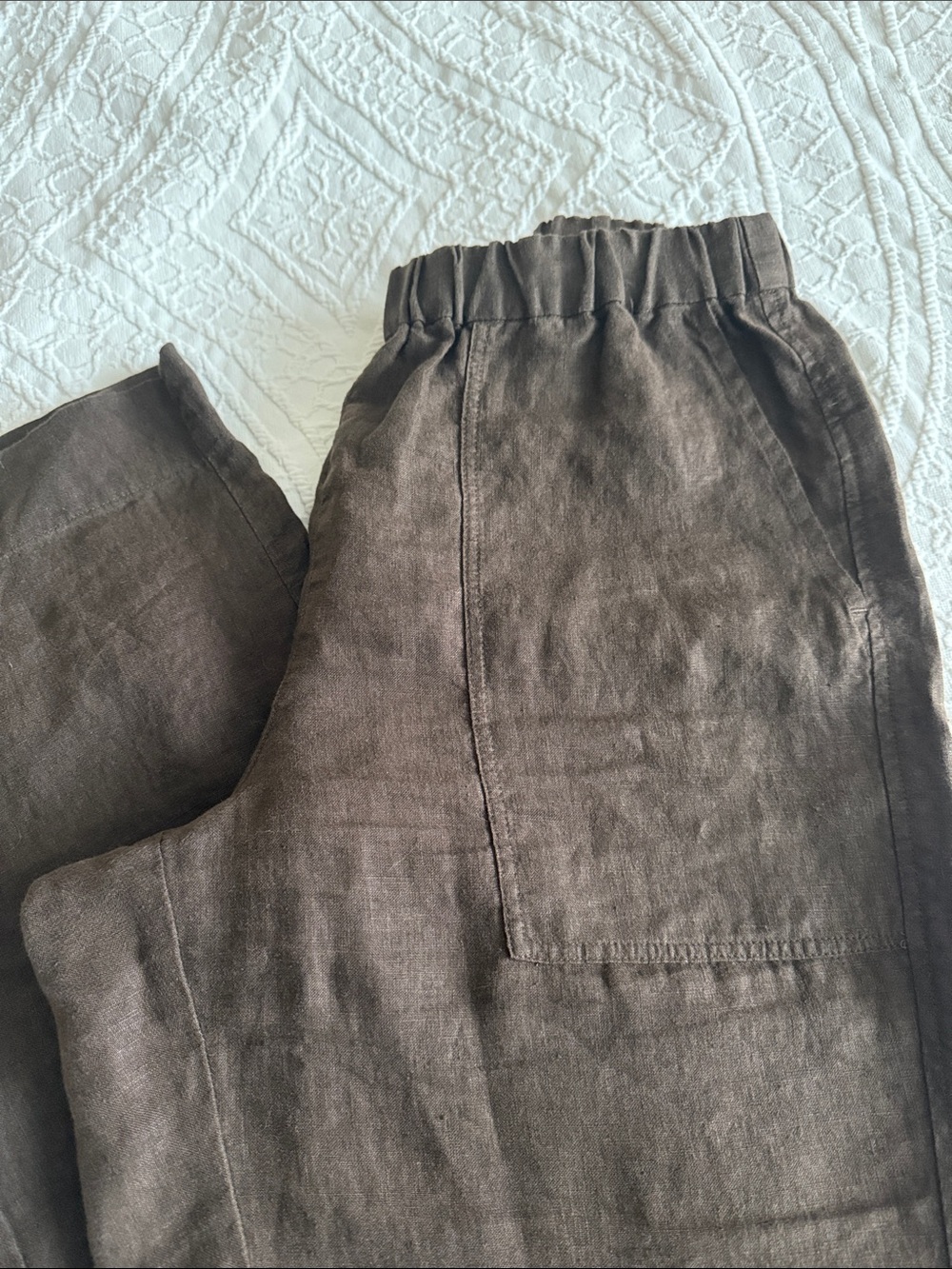 AYR 100% linen pants Small